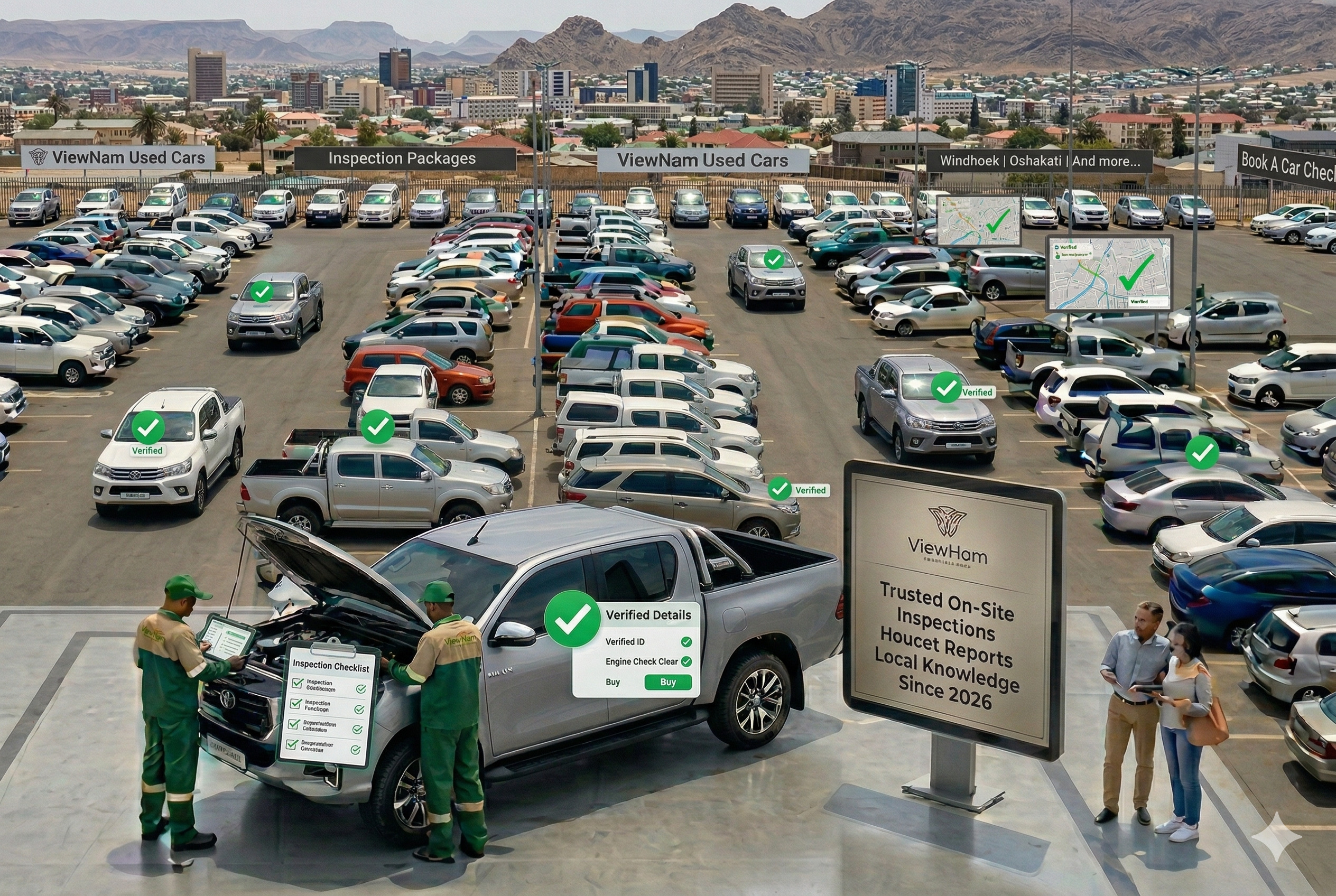 ViewNam - Namibia's vehicle inspection platform